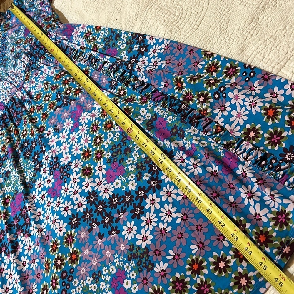 Kate Spade Pacific Petals Midi/Maxi Dress. - Picture 10 of 16